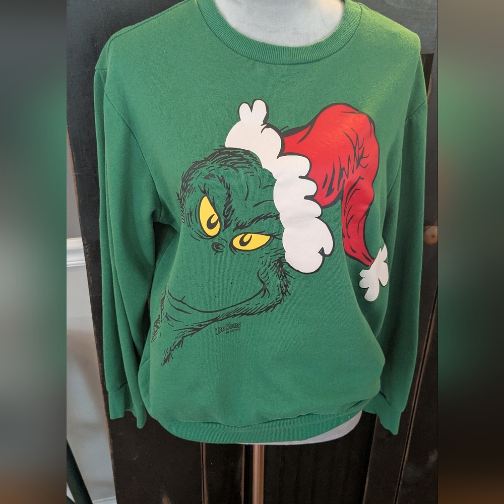 Green Grinch Sweatshirt